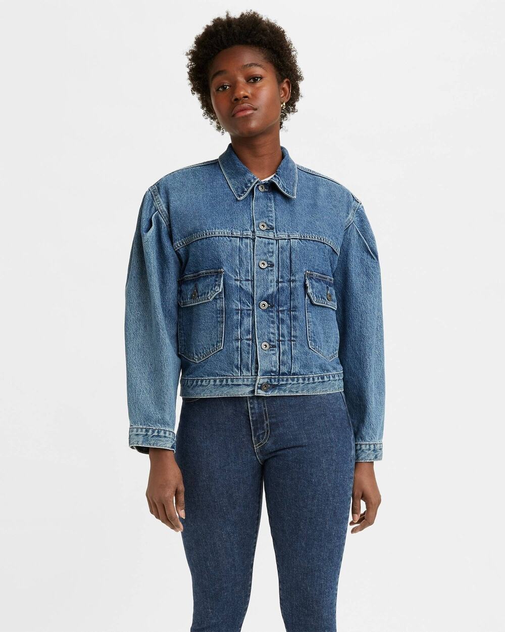 Levi’s Made & Crafted Women’s Denim Jacket – Size M – Sunray Trucker